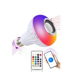 DEMPOWER Kumandalı Ampul Şekilli Bluetooth Hoparlör Led Işık
