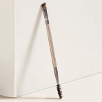 Demstar Professional Luxury Duo Eyebrow Brush Çift Taraflı Eyeliner Kaş ve Kirpik Fırçası No:39