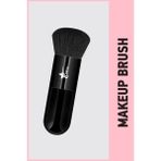 Demstar Professional Make-Up Luxury Full Black Kabuki Fondöten ve Allık Makyaj Fırçası