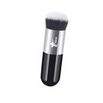Demstar Professional Make-up Luxury Kabuki Fondöten Pudra Ve Allık Makyaj Fırçası (Black-Grey Standart Hair Series)