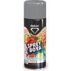 Demsun Sprey Boya Efektli Akrilik Gümüş Gri 400 ml