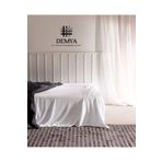 Demya Home Pamuklu Tek Kişilik Düz Otel Beyazı Çarşaf 160x240 Cm