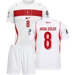 Denapcal Arda Güler Türkiye 2026 Dünya Kupası Milli Takım Beyaz 3'lü Çocuk Futbol Forma Seti ( Forma,şort ve Çorap ) - 5 - 6 Yaş