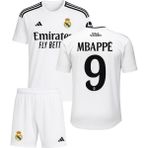 Denapcal Mbappe Real Madrid Beyaz 3'lü Çocuk Futbol Forma Seti