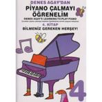 Denes Agay'dan Piyano Çalmayı Öğrenelim 4. Kitap- Porte Müzik Eğitim Yayınları