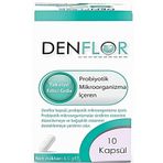 Denflor Probiyotik Mikroorganizma 10 Kapsül