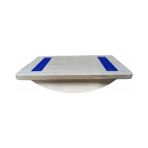 Denge Tahtası Dikdörtgen 45X25 cm - Mavi