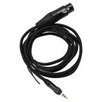 Dengeli 3,5 Mm - XLR Dişi Ses Kablosu - 1/8 inç Mikrofon adaptörü, Mikrofer, Ses Sistemi kullanımı - 1.2m Uzunluk (2 metre) (3 Metre)