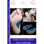 Denguva #AyakTabanlığı Ortopedik Düz Taban Destekleyici İçe Basma Önleyici Anatomik Kavis Silikon Ayak Tabanlığı