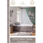 Denguva #YatakCibinliği Sinek Koruyucu Estetik Dekoratif Şık Yetişkin Çocuk Rahat Uyku Tül Oda Cibinlik