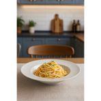 Denia Home | Lento | Mat Beyaz Makarna Tabağı 26 Cm