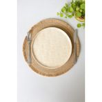 Denia Home | Rustic | Pasta - Tatlı Tabağı 2'li Set 22 cm - Krem