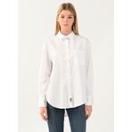 Denim DT10060-2 Beyaz Kadın Gömlek