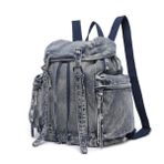 Denim Kot Kumasi Kadin Sirt Cantasi Barcelona 3217