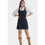 Denim Mini Elbise Ayarlanabilir Askılı Yazlık Pamuklu Günlük Tarz Uzun Ömürlü Zarifane Tasarım