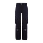 Denim Trip Laura Cargo Fit Siyah Utility Kadın Jean Pantolon