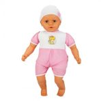 Denis Bebek 60 Cm. 60012 - Pembe Puantiyeli-Beyaz Bere