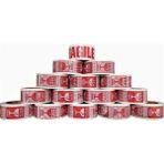 Deniz Bant Dikkat Kırılır Fragile Baskılı Koli Bandı 45MM x 100 Metre 3 Adet