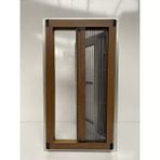 Deniz Cam Sineklik Plise Yatay Sineklik Pileli Plise Akordiyon Sürme Katlanır Sineklik Fındık - 40-70 x 170-220 cm