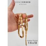 DENİZ ERGEN Sertifikalı Üst Düzey Doğal Koç Boynuzu Sistem Püsküllü Tesbih