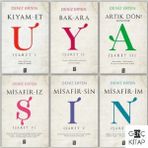 Deniz Erten Uyanış Işaret Kitapları 6 Kitap Set & Kıyam-Et U - Bak-Ara - Artık Dön! Kendine! - Mi...
