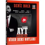 Deniz Hoca 59 Günde Ayt Edebiyat Video Ders Notları
