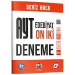 Deniz Hoca Ayt Edebiyat 12 Deneme Kr Akademi Yayınları