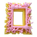 Deniz Kabuğu Temalı Dikdörtgen Şeklinde Silikon Pasta ve Seker Hamuru Kalibi 29x24x4 cm