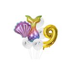 Deniz Kızı Balon Set 9 Parça, 09090909