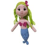 Deniz Kızı Merry Amigurumi Organik Oyuncak
