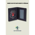 Deniz Kuvvetleri Rozetli Cüzdan