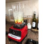 Deniz Mar Silver Crest Blender Çift Hazneli 9000w en güçlüsü - Siyah - Kırmızı