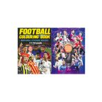 Deniz Oyuncak STICKER HEDİYELİ ARKA KAPAK KESİLEREK MASKE YAPILABİLİR 16 RESİMLİ SAYFA FUTBOLCU BOYAMA KİTABI