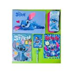 Deniz Oyuncak Stitch Kırtasiye Seti Defter Boyama Kitabı Sticker Albüm Kalem Kutusu Kalem Çocuk Okul Seti