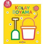 Deniz Oyuncakları Resim Kitabım - Kolay Boyama 18 Ay ve Üzeri
