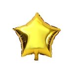 Deniz Parti Süsleri Yıldız Gold Renk Folyo Balon 18 Inç