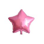 Deniz Parti Süsleri Yıldız Pembe Renk Folyo Balon 18 Inç