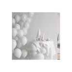 Deniz Party Store 5 Adet Pastel Beyaz Latex Balon