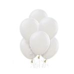 Deniz Party Store Beyaz Pastel Balon 12 inç 25 Adet
