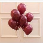 Deniz Party Store Bordo Renk Lateks Balon 10 Lu