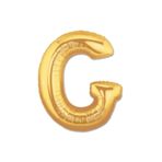 Deniz Party Store G Harfi 40 inç 100 cm Gold Folyo Balon