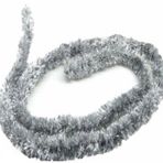 Deniz Party Store GÜMÜŞ RENK Yılbaşı Garland Sim Ağaç Süs Orta Boy 5 cm 2 m 1 adet