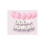 Deniz Party Store Macaron Pembe Balon Mom To Be Yazı