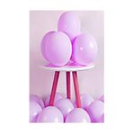 Deniz Party Store-Makaron Balon 12" Inç 25 Adet Lila Renk