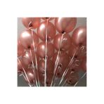 Deniz Party Store Metalik Balon 12 Inç Rose Gold Renk 25 Adet