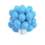 Deniz Party Store Pastel Balon 12 Inç Mavi Renk 25 Adet