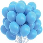 Deniz Party Store-Pastel mavi latex balon 10 adet