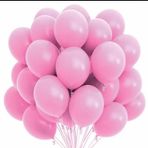 Deniz Party Store-Pastel pembe latex balon 10 adet