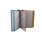 DENİZ Plastik Pano Duvar Tipi 5'li Şömiz Dosya Evrak Tutucu Plastik Pano 5'li