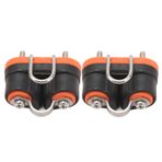 Deniz Tekne Kamkağı Tel Fuarlead Yelken Boot Equipment - 2pcs Kayaklar Ve Dinghies Için Hızlı Giriş Halat Ayakkabı